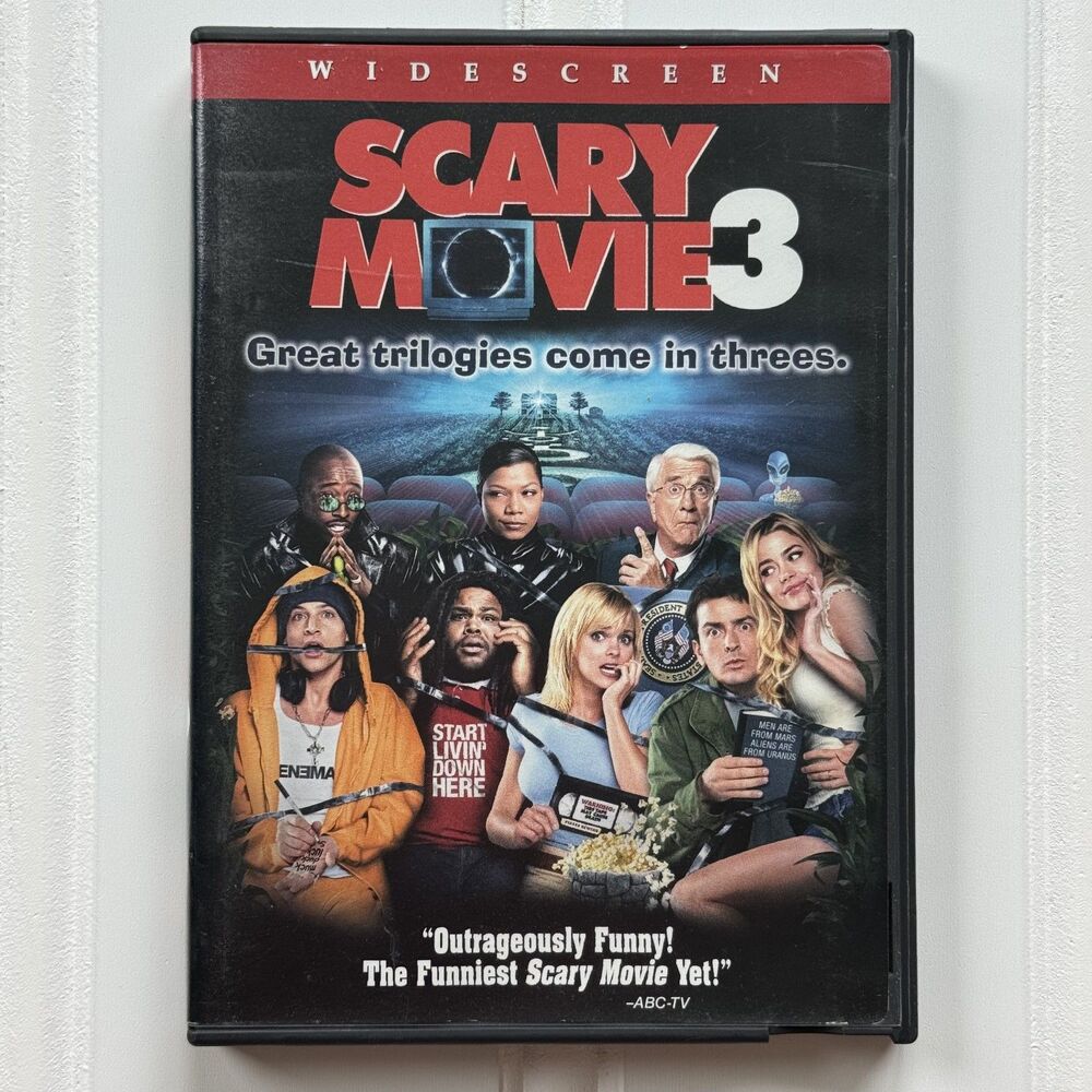 Scary Movie 3 (2003) Widescreen DVD | Comedy Parody Horror Mystery SciFi Movie